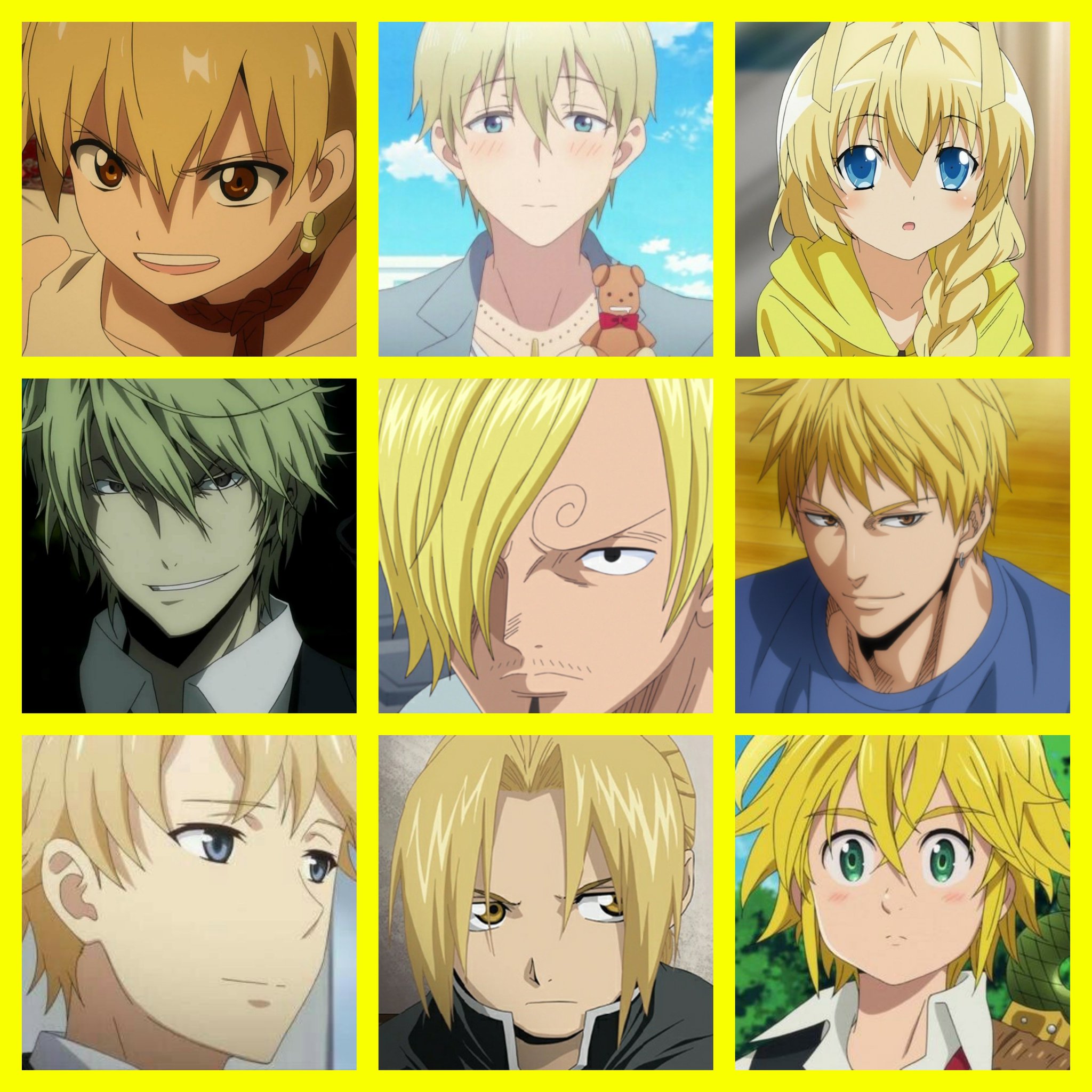 Gir あずらく En Twitter 金髪 銀髪 黒髪 茶髪男キャラ総まとめ 好きなキャラがいたらrt アニメ好きと繋がりたい アニメ Gir あずらく En Twitter 金髪 銀髪 黒髪 茶髪男キャラ総まとめ 好きなキャラがいたらrt アニメ好きと繋がりたい アニメ