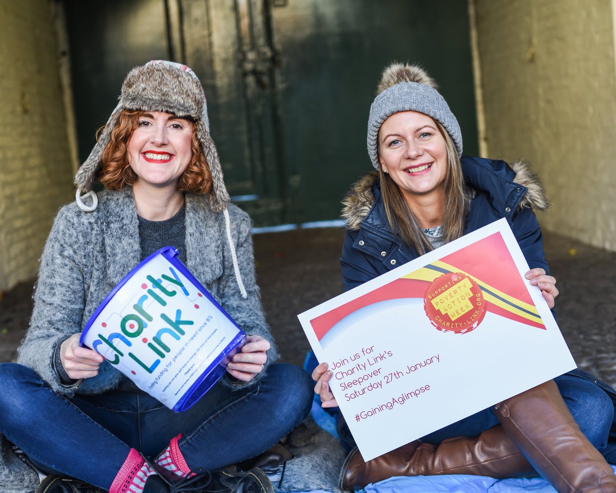 Charitylink's tweet photo. Join us on Sat 27th Jan in sleeping out at the Charity Link courtyard! Get sponsored and in doing so help to provide essential items, including winter clothing, cookers, beds and bedding and help with utilities for those in need. #GainingAGlimpse https://t.co/J4KJw75yOy https://t.co/homURv0LHc
