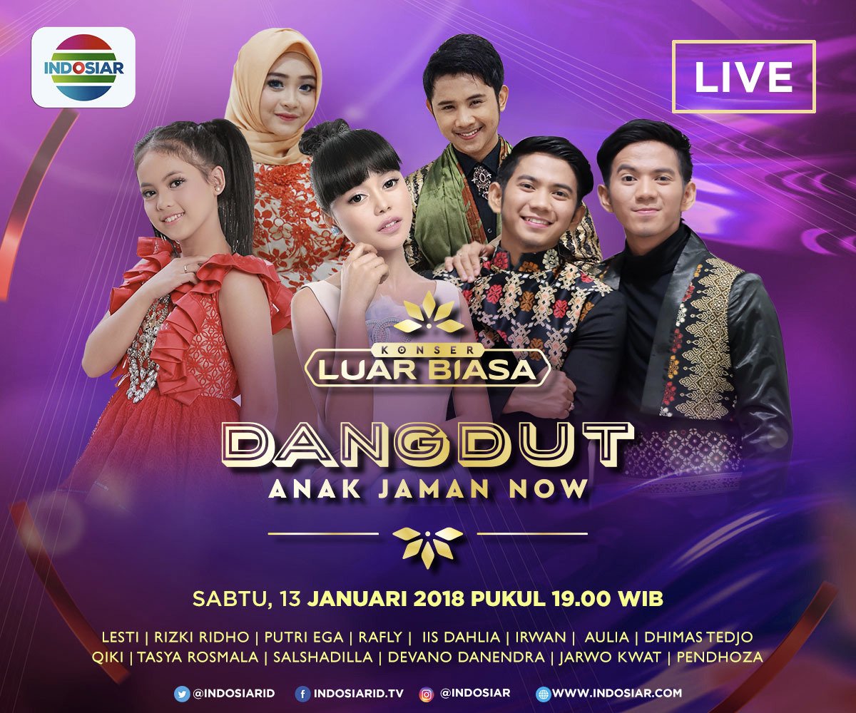 Ada yang seru, hari ini!
Saksikan penampilan anak jaman now di #KonserLuarBiasaJamanNow nanti malam, pukul 19.00 WIB

Mimin jamin kamu bakal terhibur!