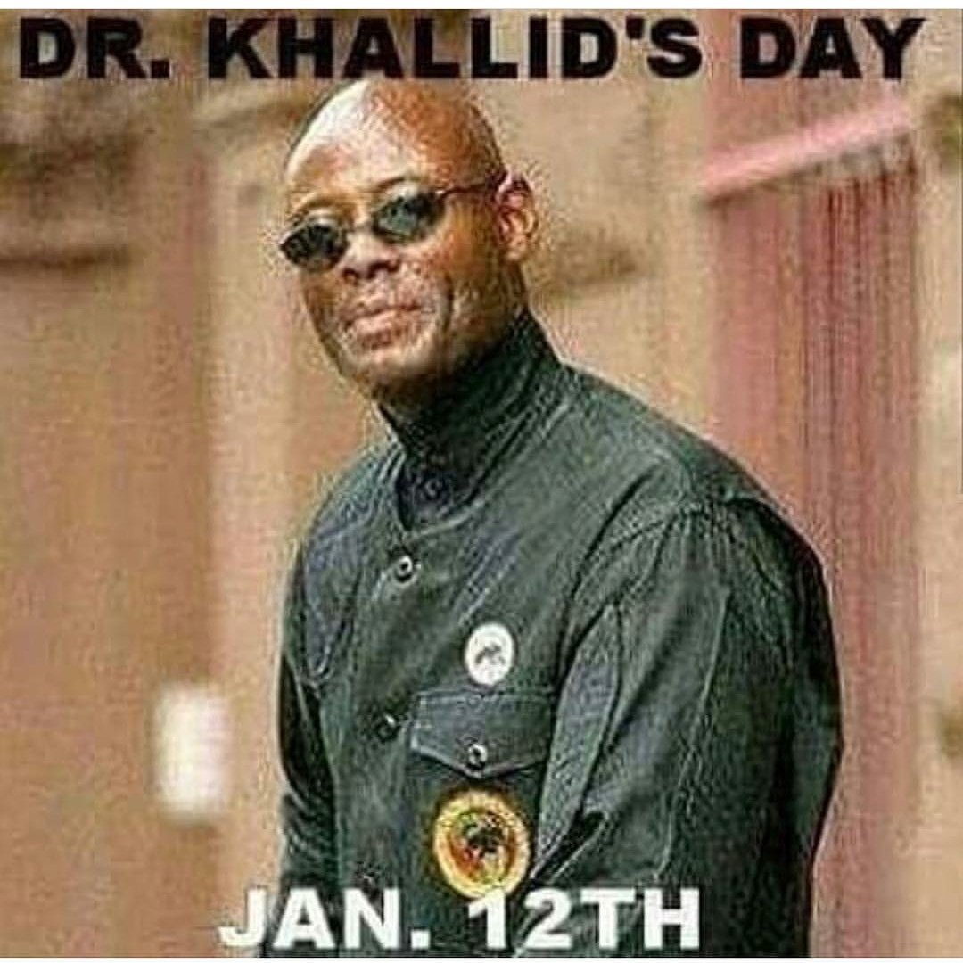 musicmanspeaks's tweet photo. #HappyBirthdayKhalidMuhammad
#KhalidMuhammadDay
#KhalidMuhammad
#DrKhalidMuhammad
#BlackIsBeautiful
#BlackPride
#BlackMenAreKings
#BlackWomenAreQueens
#BlackWomenAreBeautiful
#KnowledgeOfSelf
#EndWhiteSupremacy 
#EndTheIlluminati 
#EndMainstreamMediaPropaganda 
#BlackPower
#Hotep https://t.co/ETKvqgREDC