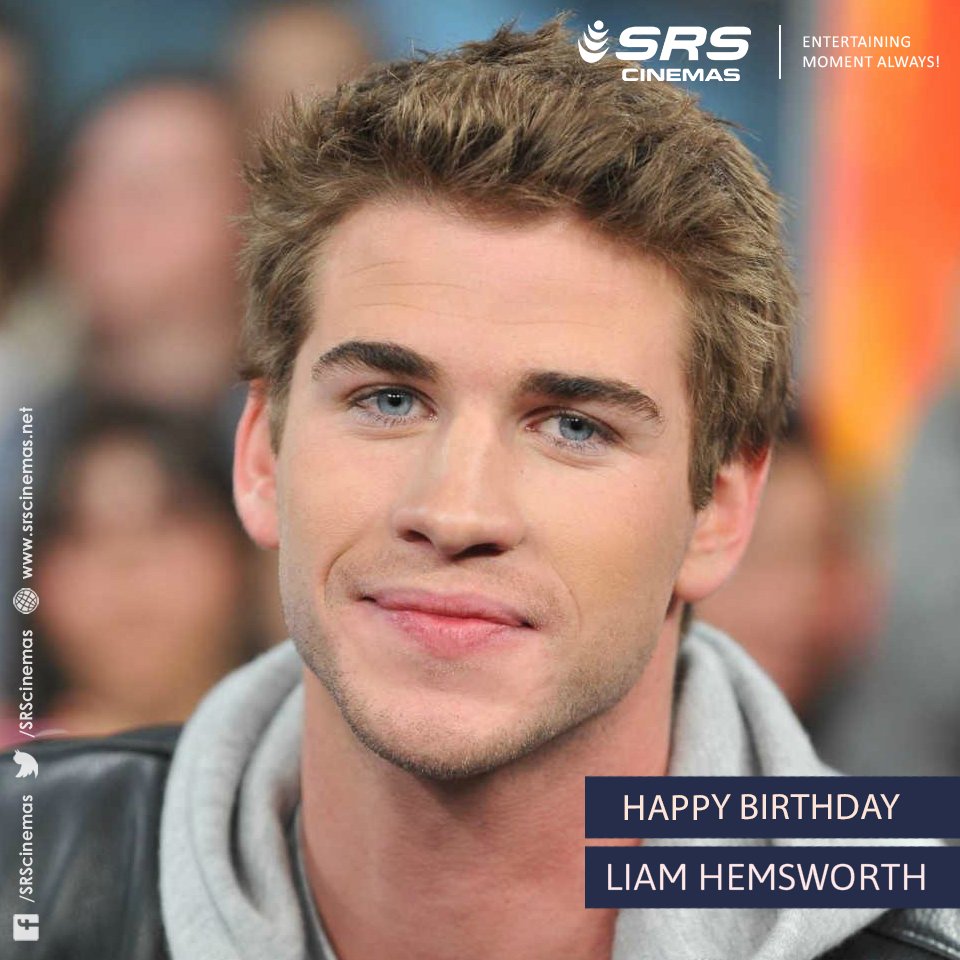 Wishing Liam Hemsworth a very happy birthday from all of us at 