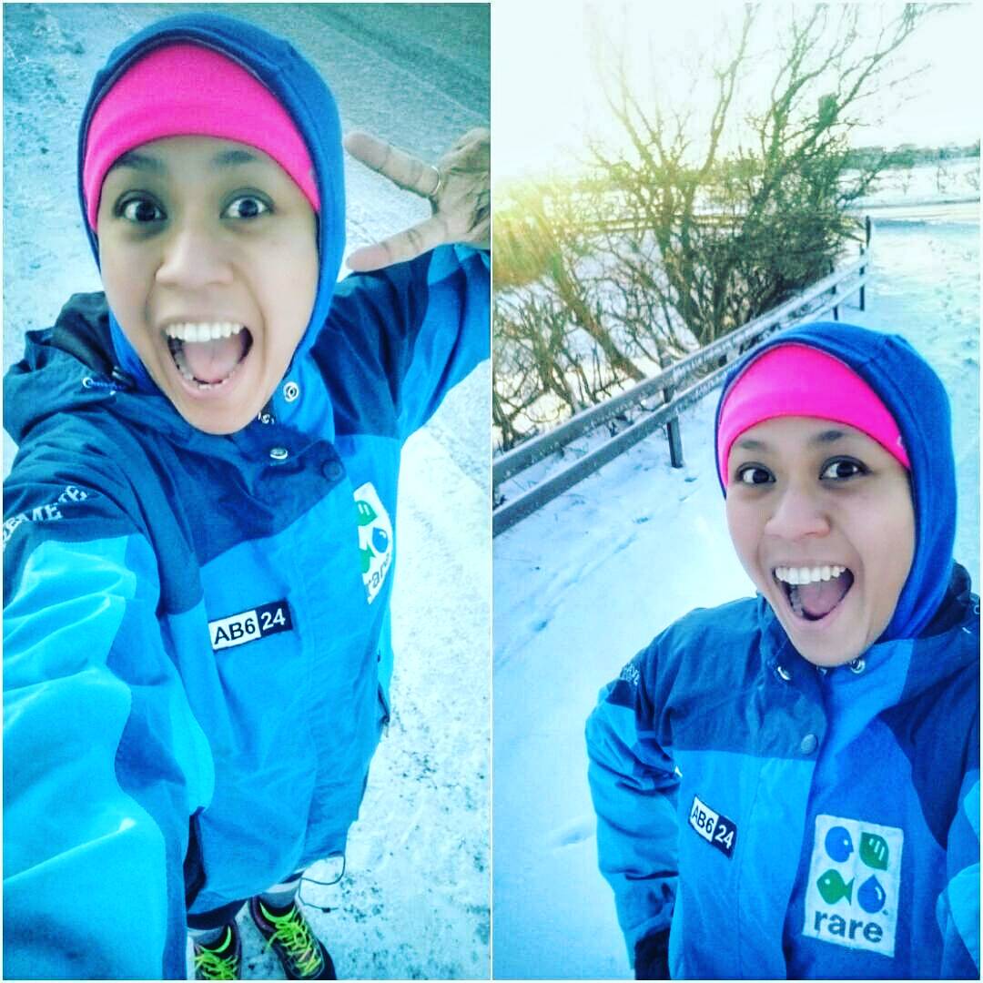 Asti_Tyas's tweet photo. Shorter &amp; faster (a little bit) 😜 #run #running #saturdayrun #weekendrunning #winterrunning #snowrunning #afterrunning #afterrunningselfie https://t.co/QNMwvAIwXx