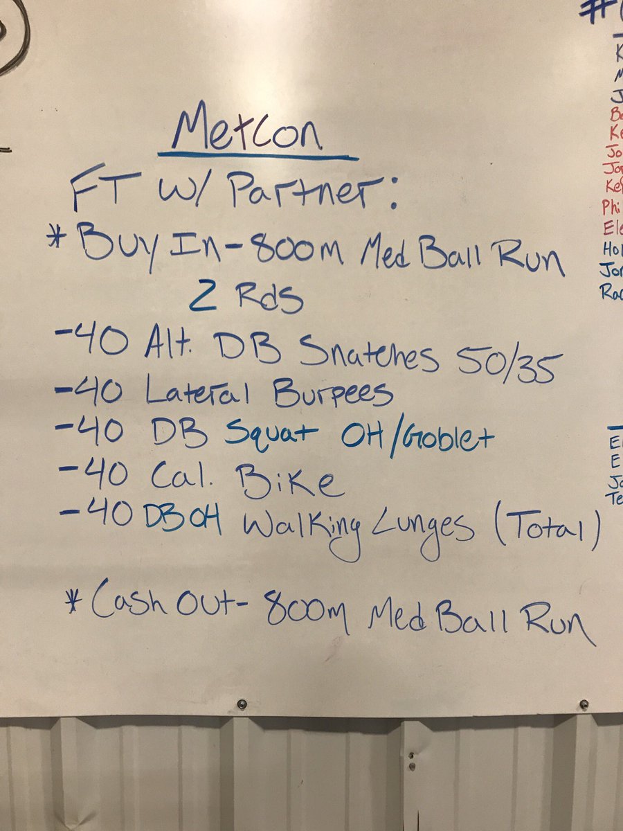 CrossFitAArena's tweet photo. Another great Saturday partner workout in the books! #AthletesArena #CrossFitAthletesArena #CAAGoals #CrossFit #partnerworkout #TeamworkMakesTheDreamwork https://t.co/I9AUc8NHbV