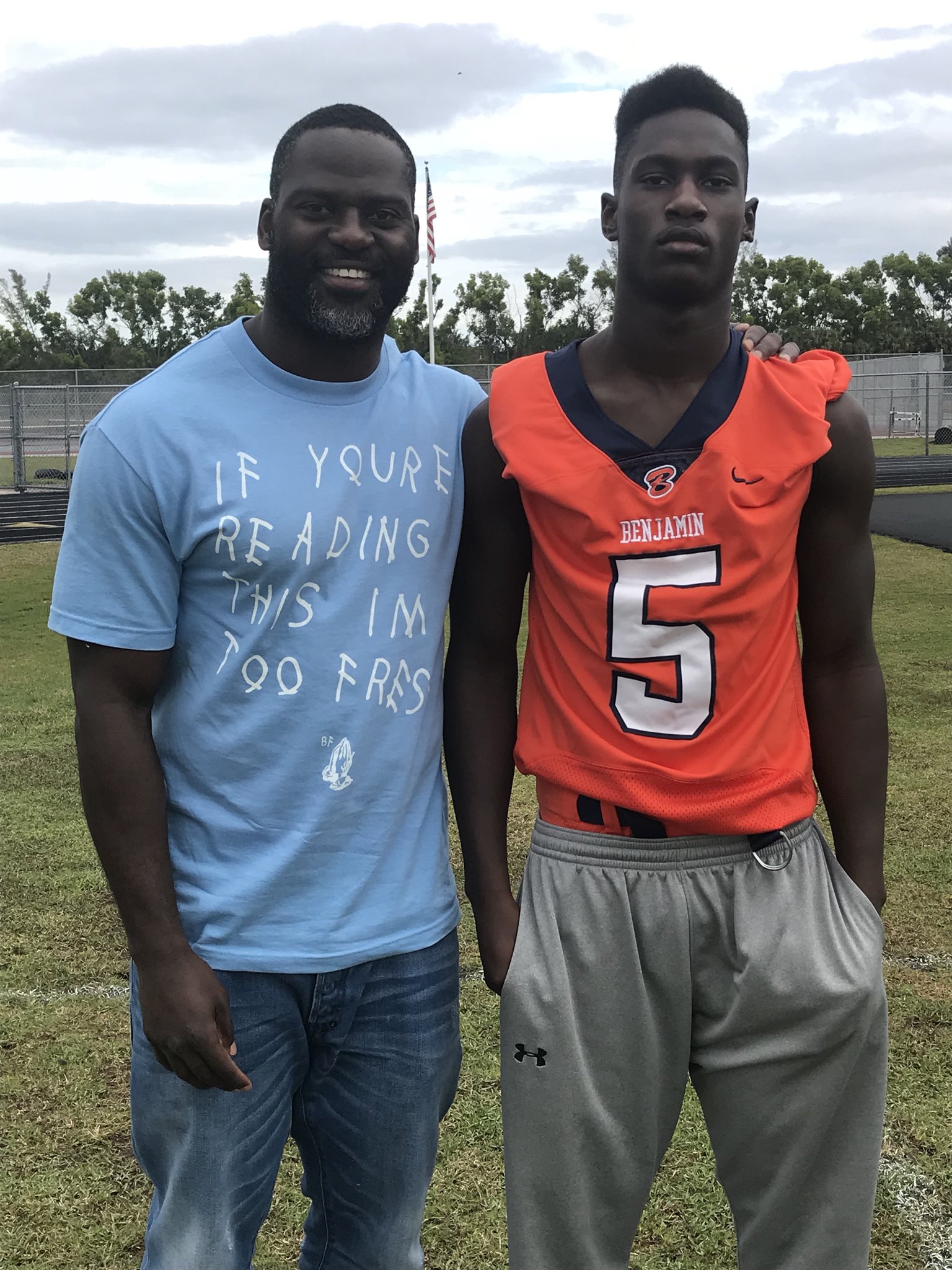 Tom Lemming on Twitter "Visiting with former PFR AA Abram Elam and his