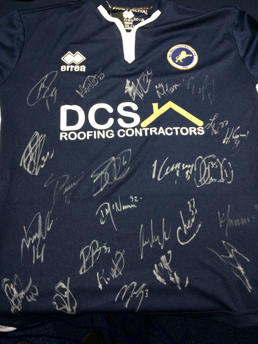 After the thrilling win and the first away win of the season for our partner <a href="/MillwallFC/">Millwall FC</a> we’re giving away a signed Shirt. RT, share and comment how it feels to win away