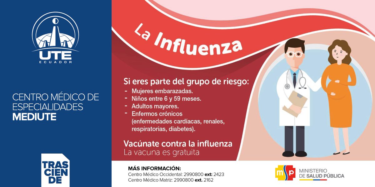 UTEoficial's tweet photo. Recuerda que si eres parte de un grupo de riesgo debes vacunarte. #laUTEtecuida https://t.co/GdyvhyPlrG