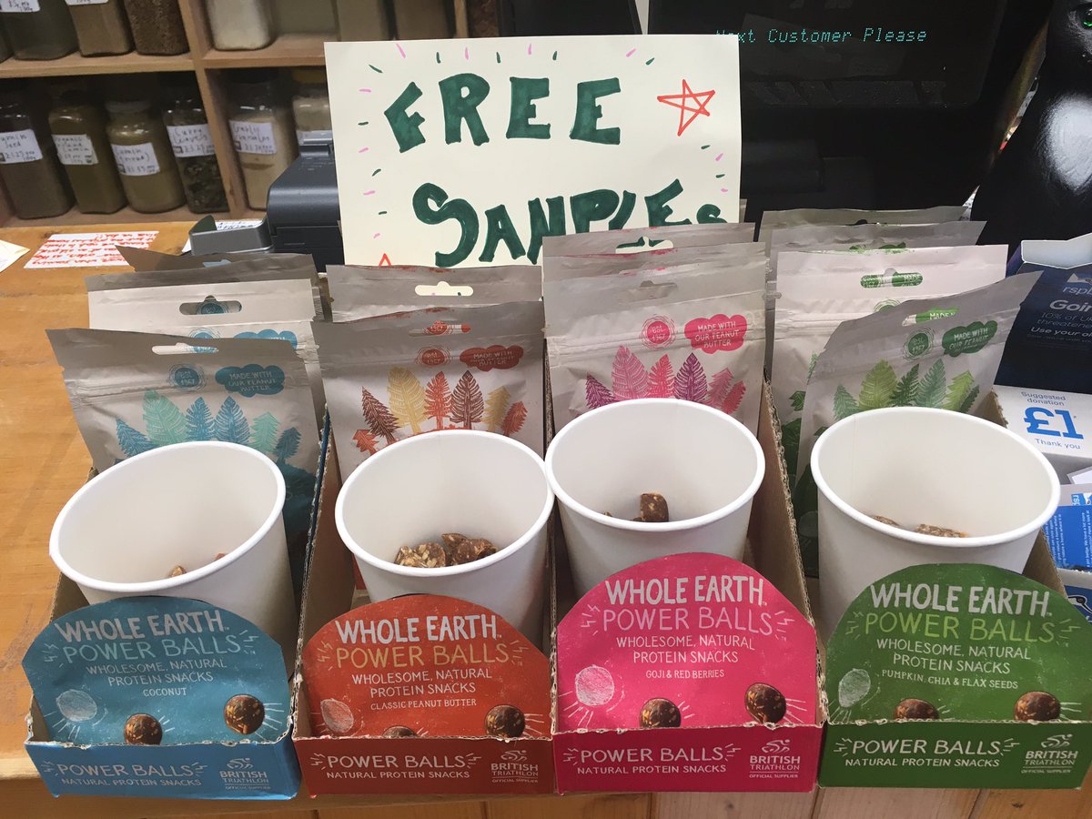 NaturalStoreFHS's tweet image. ✨IT'S SAMPLE SATURDAY!!✨ @wholeearthfoods Protein #PowerBalls ready for your sampling tastebuds!! Pop in to The Natural Store at 5 Market Strand for your tasty treat today!! 😁🥗✨
#LoveNatStore #TreatYourself #GlutenFree #WheatFree #DairyFree #ConsciousLiving #ConsciousEating