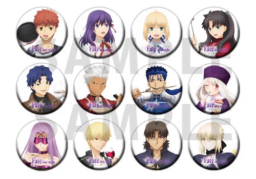 Fate HF ufotable Cafe 第二期 くじ引き缶バッジ　全8種 ufotable on X: 