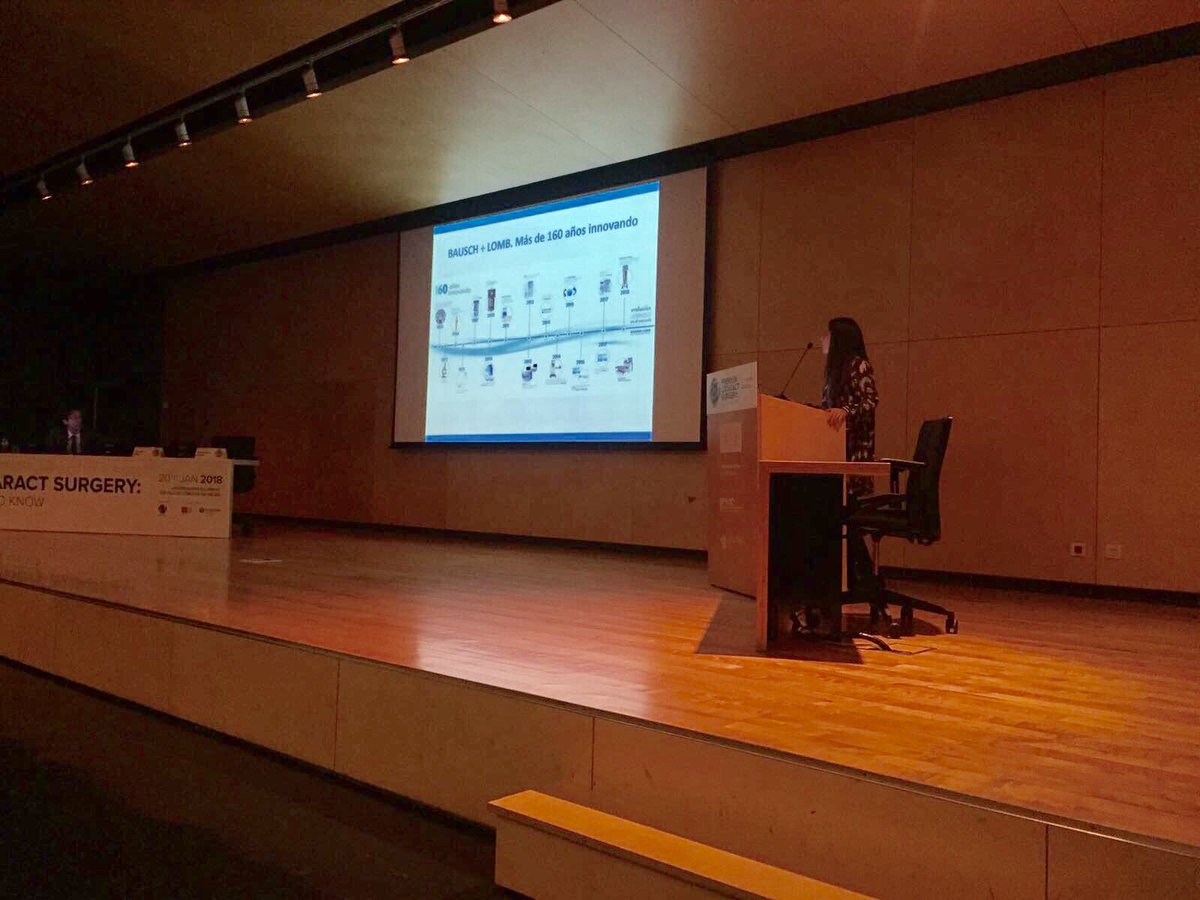 Hoy hablamos de #innovación en #Braga (Portugal), algo en lo que llevamos trabajando más de 160 años. #PremiumCataractSurgery