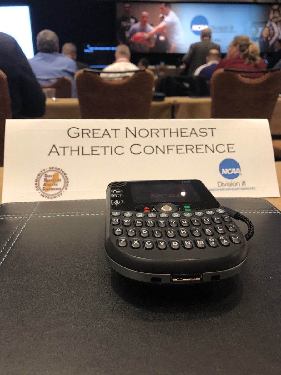 TheGNAC's tweet photo. NCAA CONVENTION: @NCAADIII Business Session about to begin! Proud to represent #TheGNAC ✔️ #NCAACONV #ncaad3 #whyd3 #delegate https://t.co/Q0kefC50AZ
