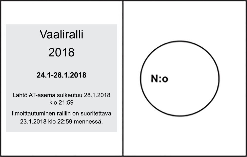 Koska vauhtimurot ovat myös yhteiskunnallisesti erittäin valveutunutta väkeä, on nyt tarjolla #ralli'kansalle historian ensimmäinen #Vaaliralli ! Olethan mukana tekemässä historiaa! vauhtimurot.blogspot.fi/2018/01/vaalir… #tehdäännäistärallit #kokokansanralli #ralliratkaisee