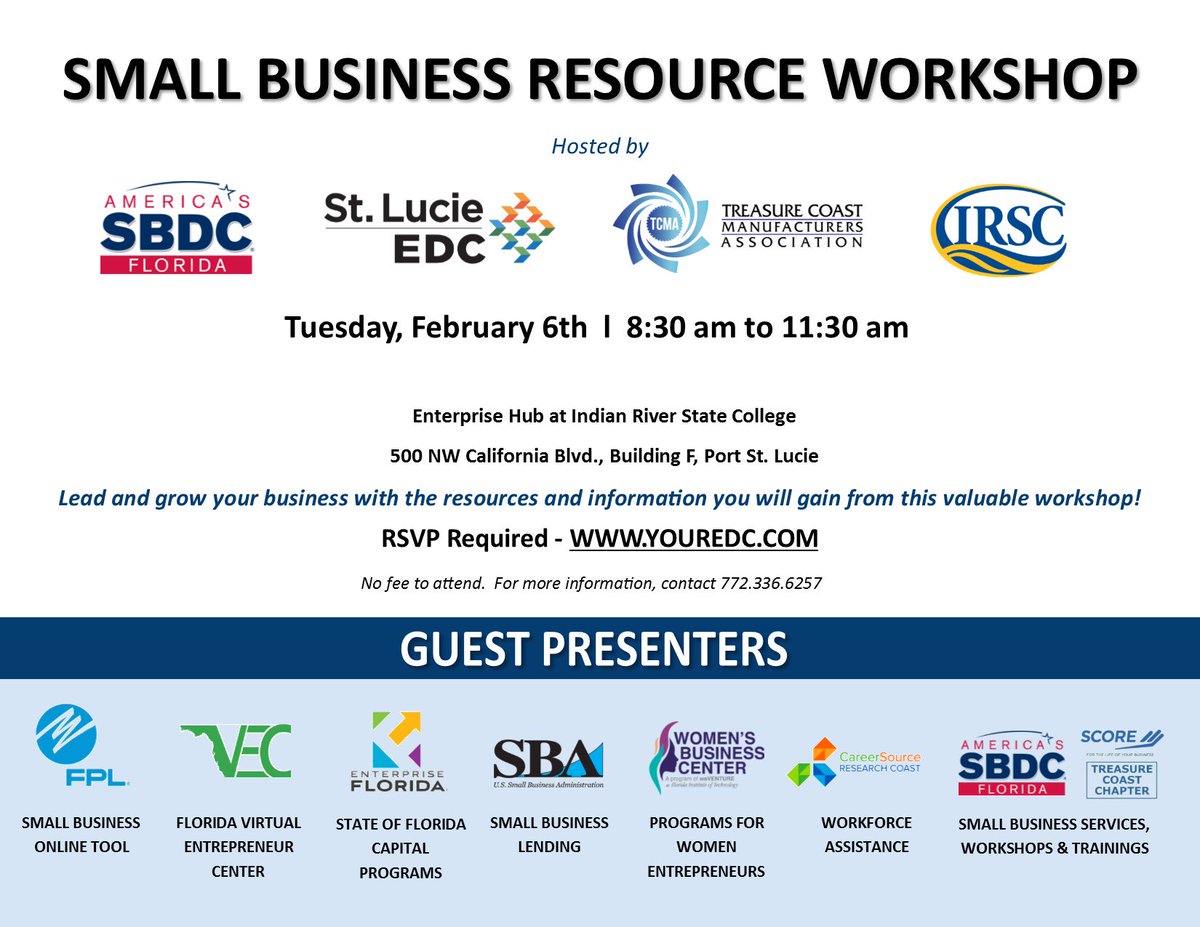 St. Lucie EDC tweet media