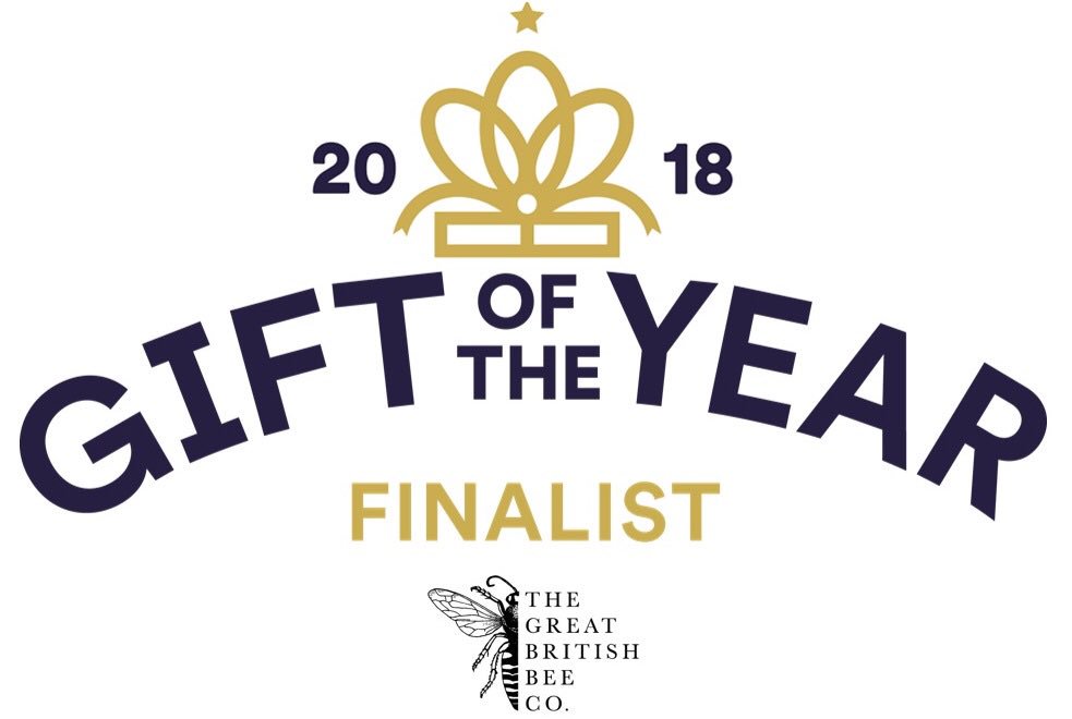 We’re a FINALIST !! In TWO categories !! Fingers crossed everybody !! #savethebees #gbbeeco #giftoftheyear #winchester #artisan #honey