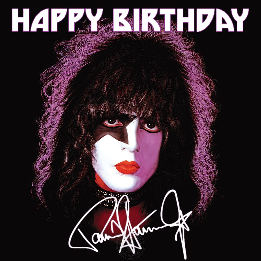 Happy Birthday to Paul Stanley of KISS!    