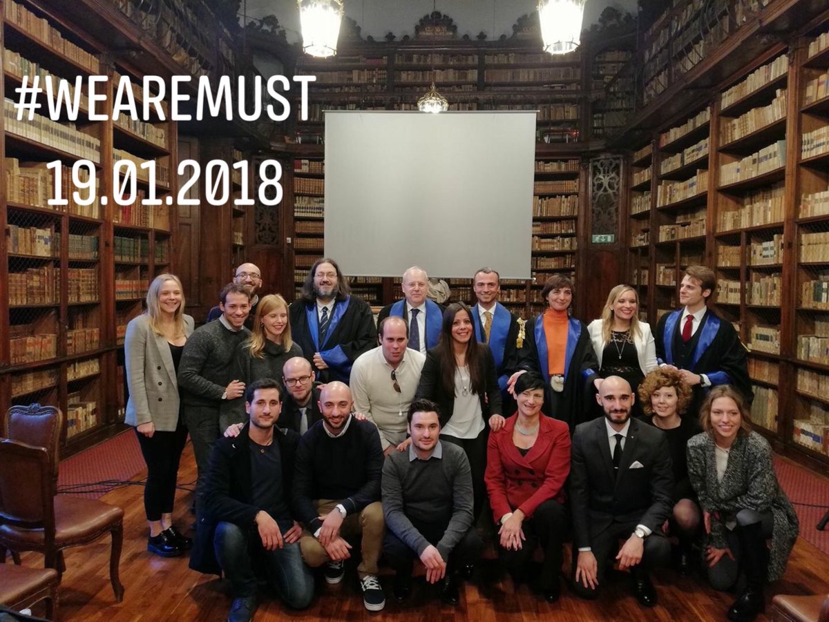 andreafontana72's tweet photo. La prima edizione del Master in Scienze della Narrazione si è conclusa ieri. E nello stesso tempo abbiamo aperto la seconda. Un grande viaggio fatto con grandi pionieri #BornToBeMust #Must @Unipv https://t.co/FTbmOaeSA8