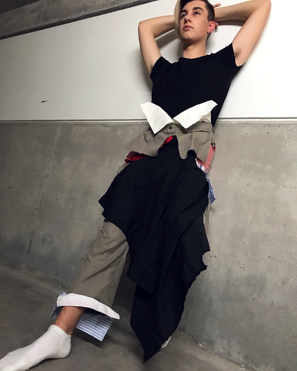 erinmaerave's tweet photo. Final outcome for Deconstruct/Reconstruct #fashionstudent #garmentconstruction https://t.co/kDOr7VU56a