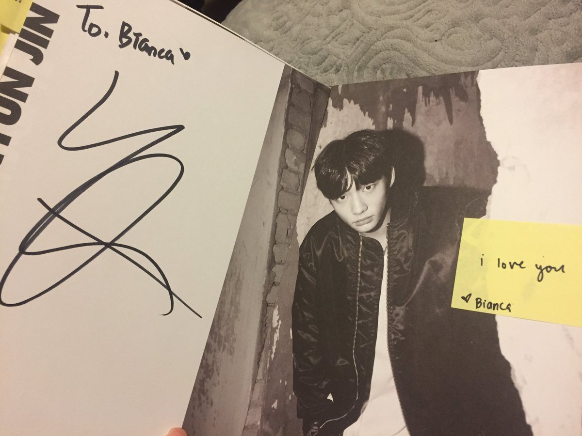 aaa HIS HANDWRITING IS SO CUTE 