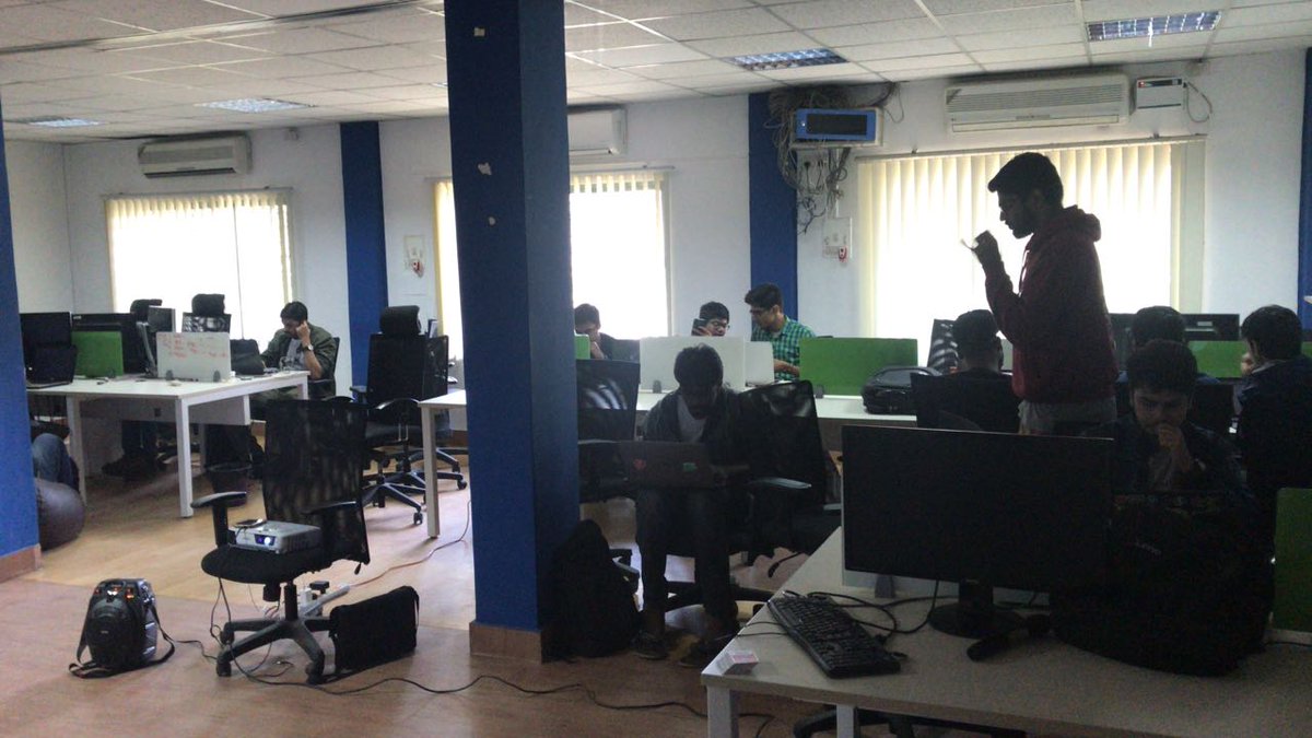 Hasura team in action 😎👉 #codeforbeer @DoSelectHQ. #Bangalore #Bangaloretech #hackathon #hackit #funhack