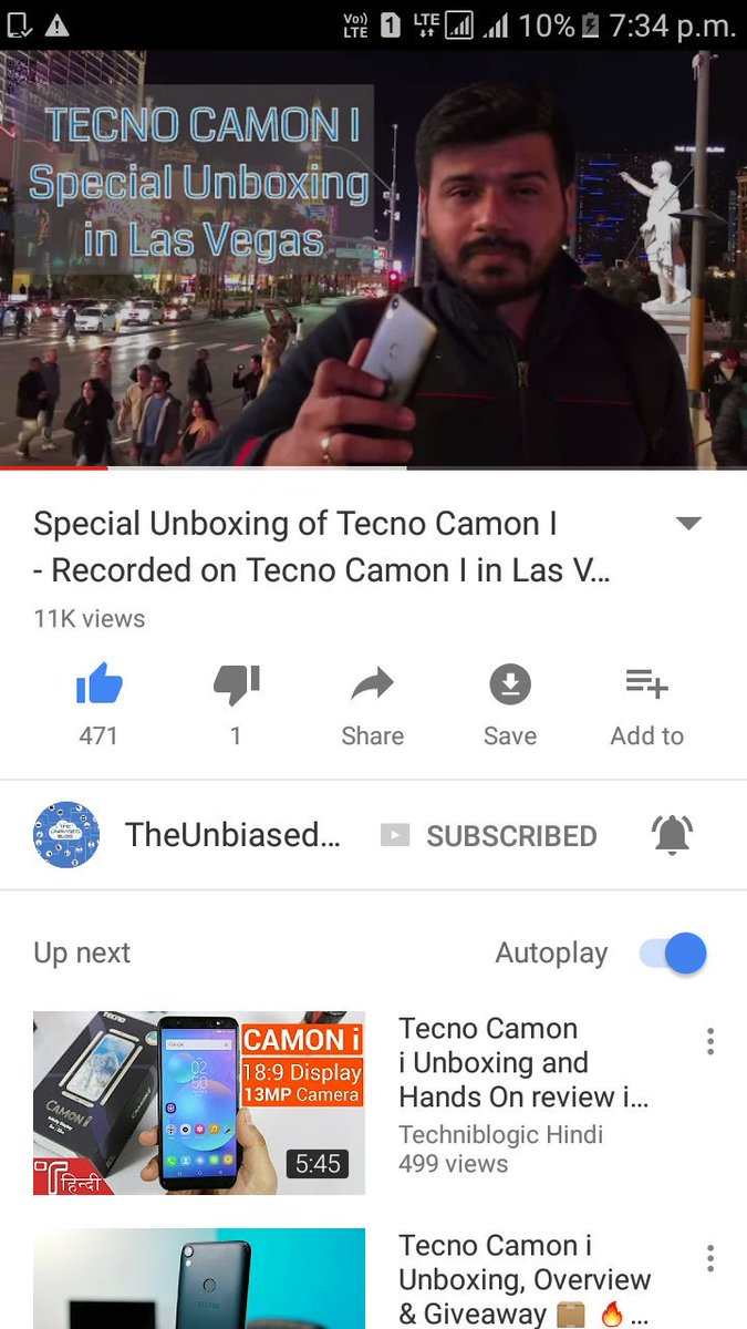 techyrajat's tweet photo. @nikhilchawla @TheUnbiasedBlog @TecnoMobileInd Amazing OUTDOOR Unboxing bro ✌👍 ( UNIQUE kind off COZ every other do in a ROOM )
#TheUnbiasedBlog
#GiveAway https://t.co/pP58zPC1uz