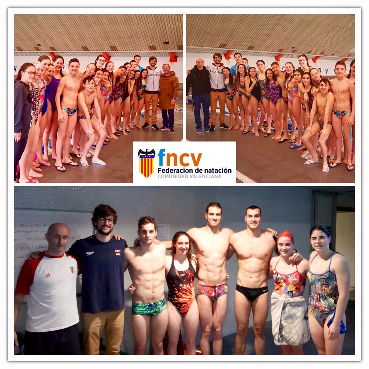 WanJo_13's tweet photo. Un placer compartir visita de @santi_veiga responsable de los equipos jóvenes de la @RFEN_directo a la Comunidad Valenciana, #CTNPetxina y al #CECheste, gran profesional y excelente predisposición a la ayuda y colaboración 👏👍 #swimfast https://t.co/Kbo8vXxifO