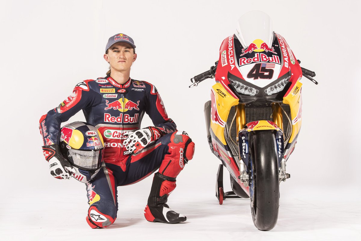 Honda Worldsbk Here S Jakegagne In His 18 Colours Ahead Of Worldsbk Pre Season Testing Which Starts Next Week In Jerez Redbullhonda Cbr1000rr Sp2 T Co Bio7ojvazs