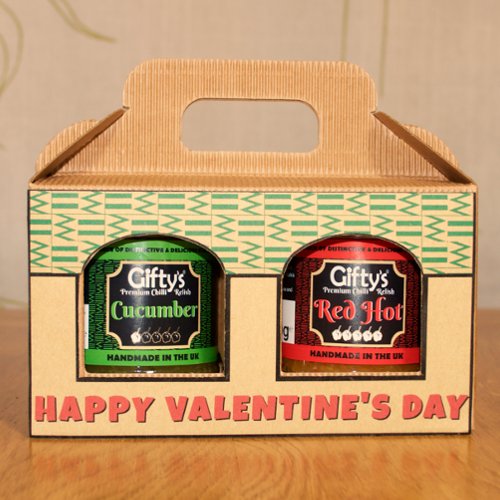 Treat your loved one to something different this Valentine's Day with one of our gorgeous chilli gift boxes. From £9 giftyschilli.co.uk/2jar-valentine… #ValentinesDay2018 #hotsauce #habanero #forhim #forher #pressie #vegan #raw #chillisauce #giftbox #london #veggie