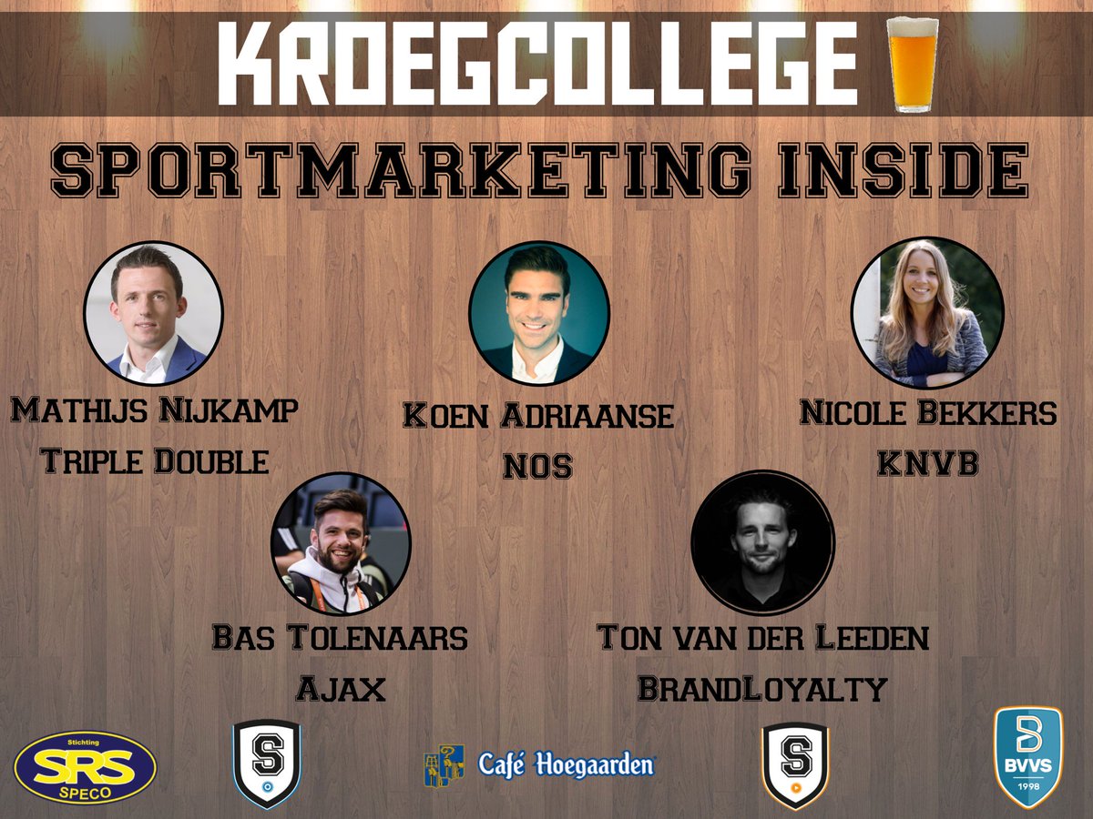 Grote namen uit de sportwereld bij elkaar.👇🏻 @nbekkers en <a href="/KoenAdriaanse/">Koen Adriaanse</a> maken de selectie compleet. Zorg dat je erbij bent!! 🙌🏻

fontysfeht.qualtrics.com/jfe/form/SV_5t…