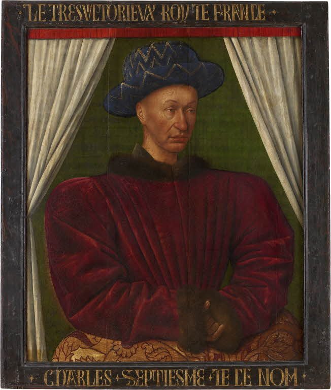 martinoart's tweet photo. Soutine was influenced by paintings in the Louvre, and it’s interesting to compare his portraits with Old Master precedents. Who looks more uncomfortable, Charles VII by Fouquet (c. 1445) or Soutine’s Bellboy (c.1925)? #SoutinePortraits 1/4 https://t.co/0TCEuNlm7D