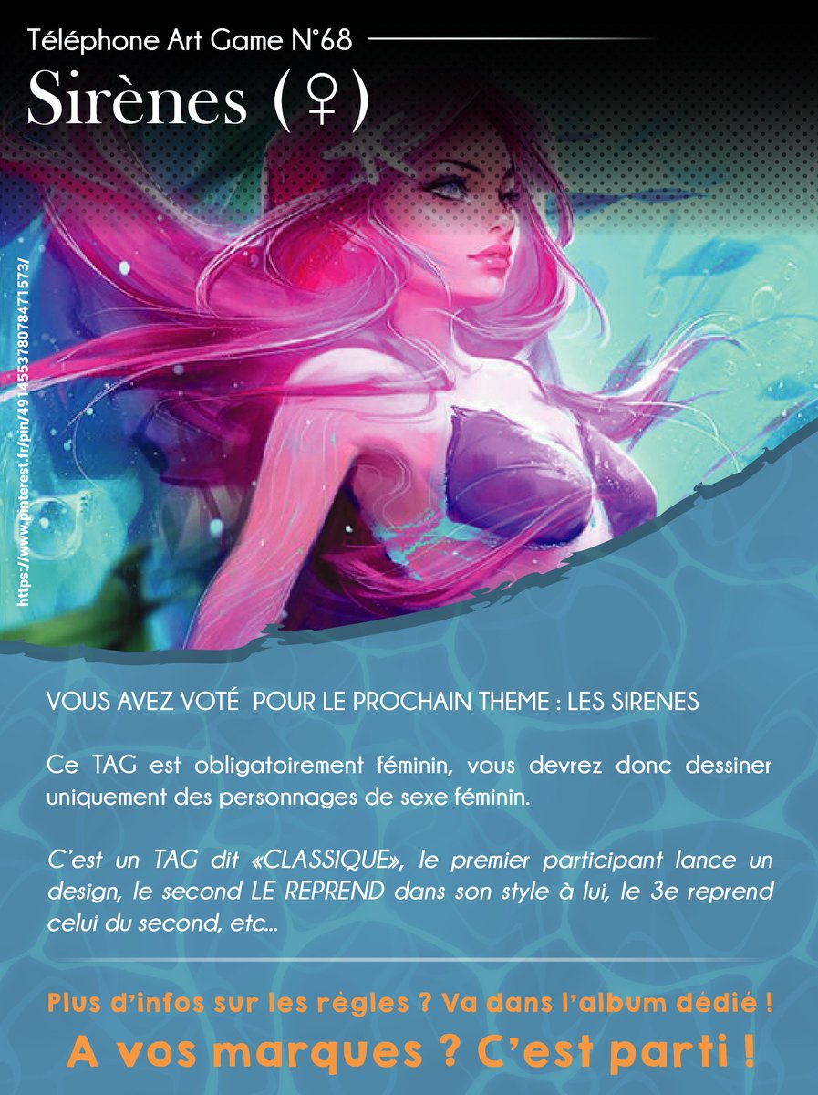 TelephonArtGame's tweet photo. Lancement des inscriptions pour un nouveau TAG!
Plus d'informations sur notre page Facebook https://t.co/2TKgj9541b https://t.co/YSp6hL6Tdm