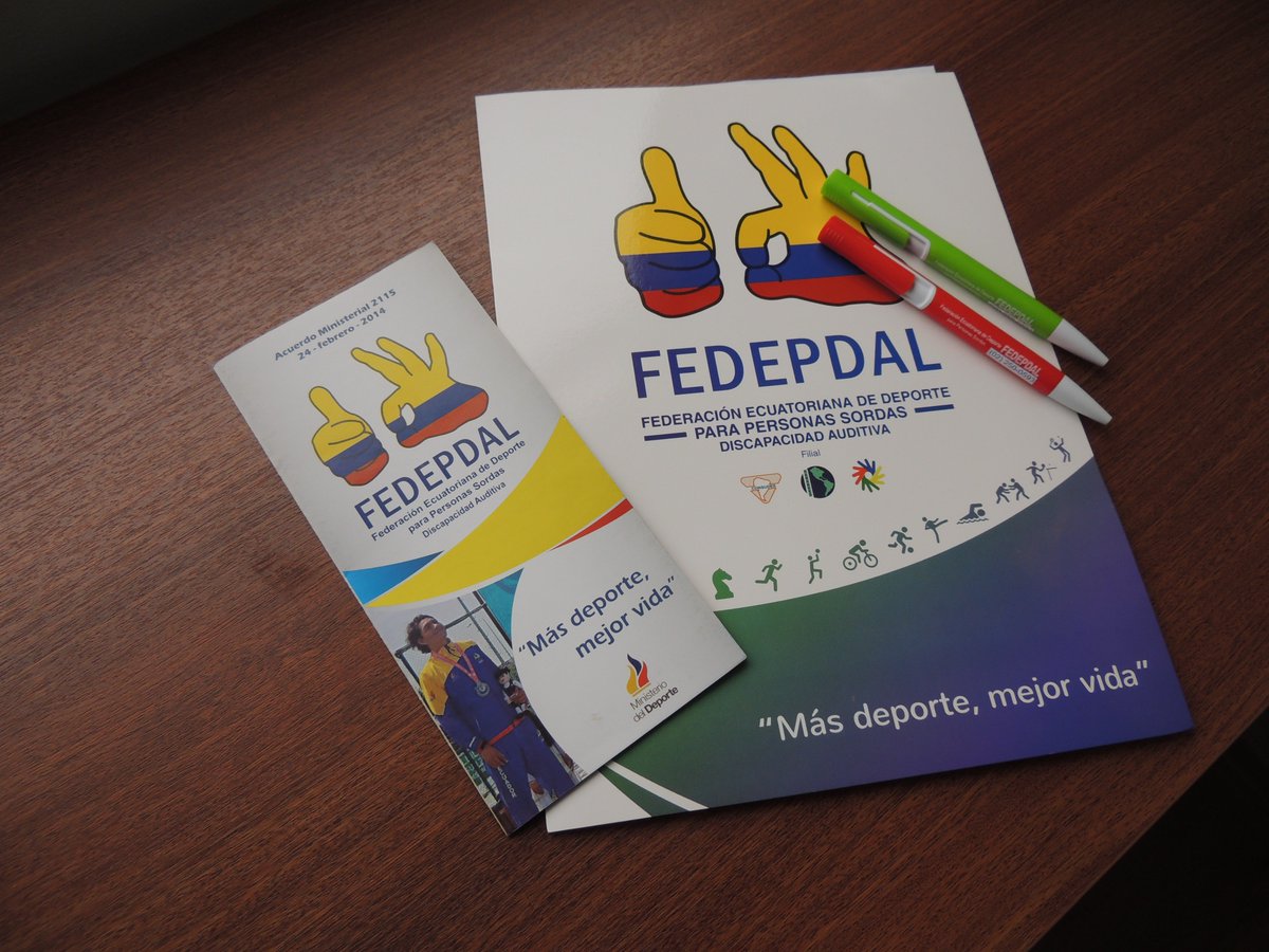 FedepdalEC's tweet photo. A pocos minutos de empezar nuestro "Conversatorio 2018" para afianzar nuestros lazos con los comprometidos por el deporte inclusivo y accesible.
¡Los esperamos! @DeporteEc @FedepdalEC https://t.co/u2VqJNKkp2