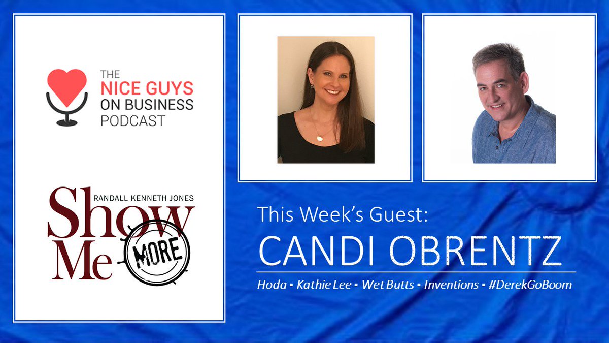randallkjones's tweet photo. It's RANDY PODCAST DAY with @candiobrentz featuring #DerekGoBoom on @klgandhoda LISTEN HERE: https://t.co/LIJV2h752L … #Creatvity #Inventors #Inventions #LiveTVDisaster @hodakotb @TODAYshow @NiceGuysonBiz @RestoPresto https://t.co/IqMmp8z8eF