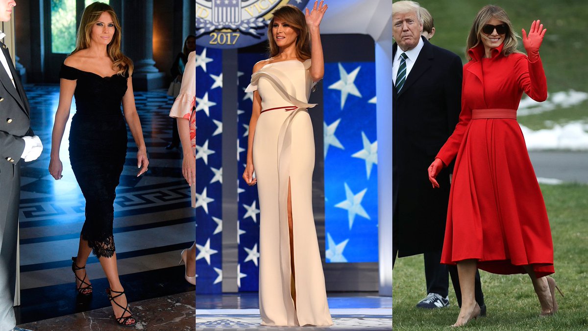 digoportal's tweet photo. #Moda Mira los loks de #MelaniaTrump durante su primer año como primera dama → https://t.co/Fd41oRqGyn https://t.co/EEiym6kykH