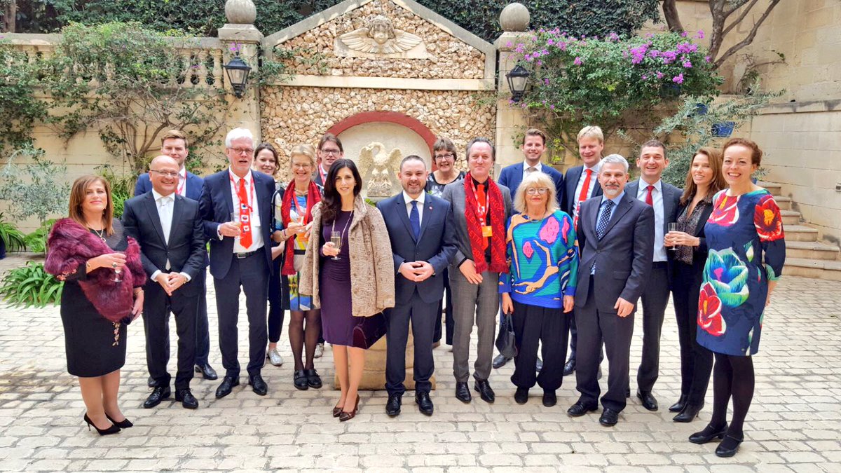 Excellent ‘family gathering’ of the twin cultural capitals <a href="/Valletta2018/">Valletta 2018</a> &amp; <a href="/LF2018/">Castello</a>, just before the grand opening.