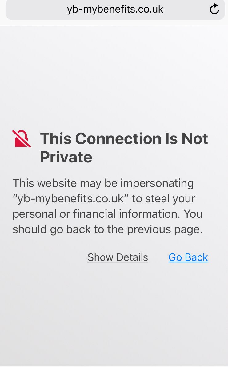 armitage_me's tweet photo. @yorkshirebank I did tell you about this problem! It doesn’t inspire confidence when your password reset link gives this msg! https://t.co/0HDR0DXUk4