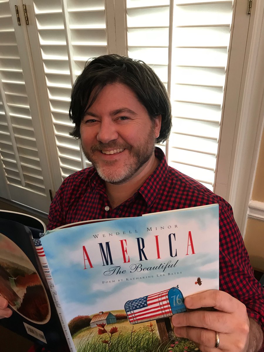 Interested in illustration? Love art? Stop by the post for a feature interview with <a href="/WendellMinor/">Wendell Minor</a>, hosted by <a href="/DavidSanAngelo/">David SanAngelo</a>, and catch the #artists perspective on the scene! 🖌️  🎨   …tdmsfilesoffairdaymorrow.blogspot.com/2018/01/artist… #mglit #kidlit #illustration #art <a href="/minorart/">Florence Minor</a>