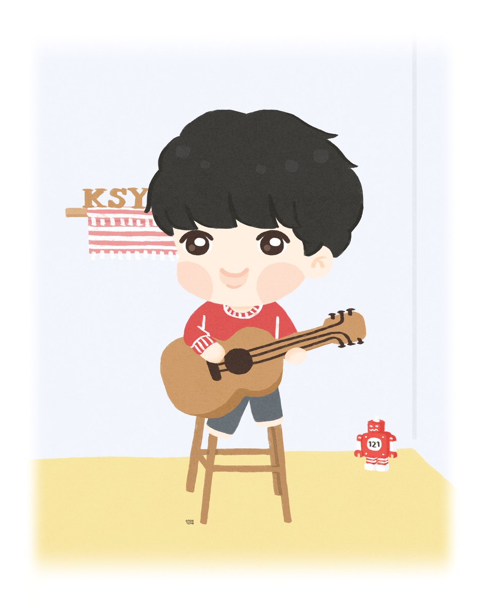 HAPPY BIRTHDAY MY STAR
❄️⭐️🍰🐶🎁💘🎸

#SexyDdeungYoonieDay 
#강승윤 #seungyoon #fanart