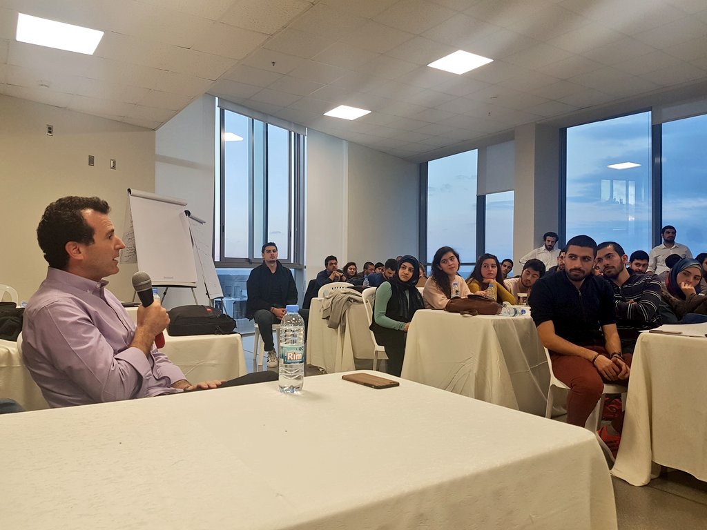 mona_itani1's tweet photo. Fireside chat until results are up #MSFEAHACK #HumanitarianEngineer @AUB_Lebanon @CRInn_AUB @AUB_Lebanon @MSFEA_AUB https://t.co/3lkAWxJCN9