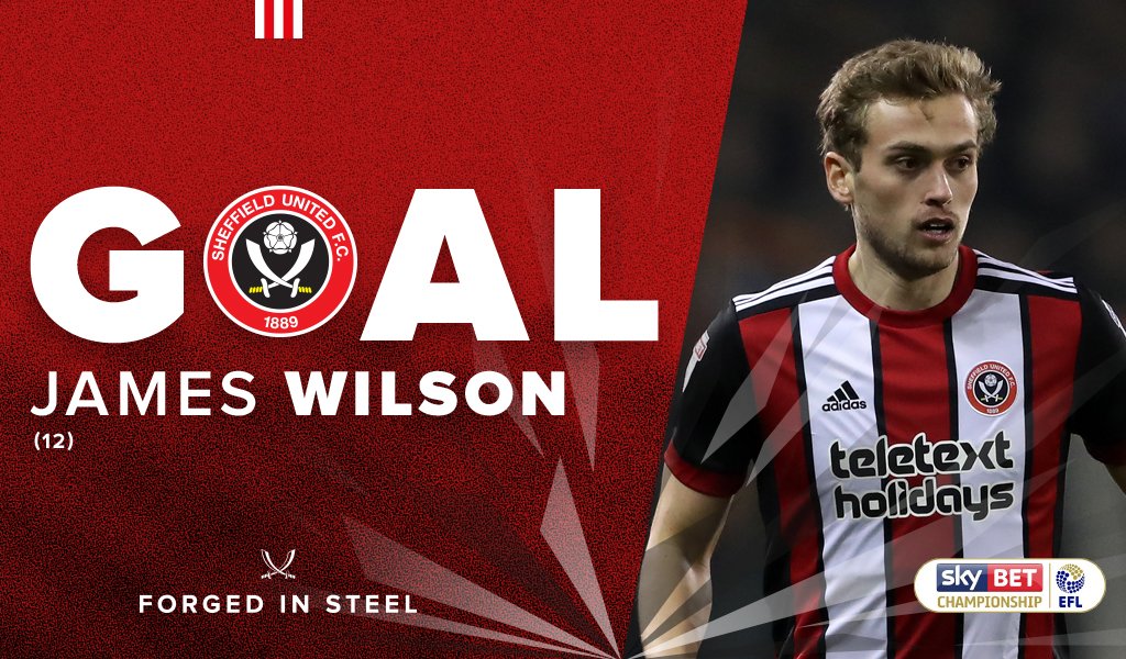 6' Oh yes, the Blades are ahead
 #twitterblades #ForgedinSteel #sufc