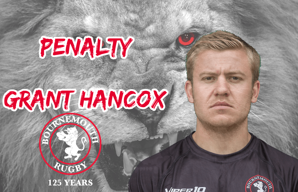 bournemouthrfc's tweet photo. 60m Penalty for @GrantHancox @bournemouthrfc 13 @Cleve_RFC 12 #N3SW https://t.co/yDOuccf2bC