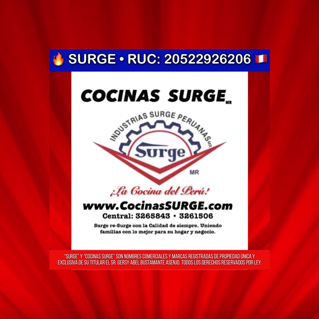 COCINA SURGE DE ACERO INOXIDABLE - Cocinas Surge