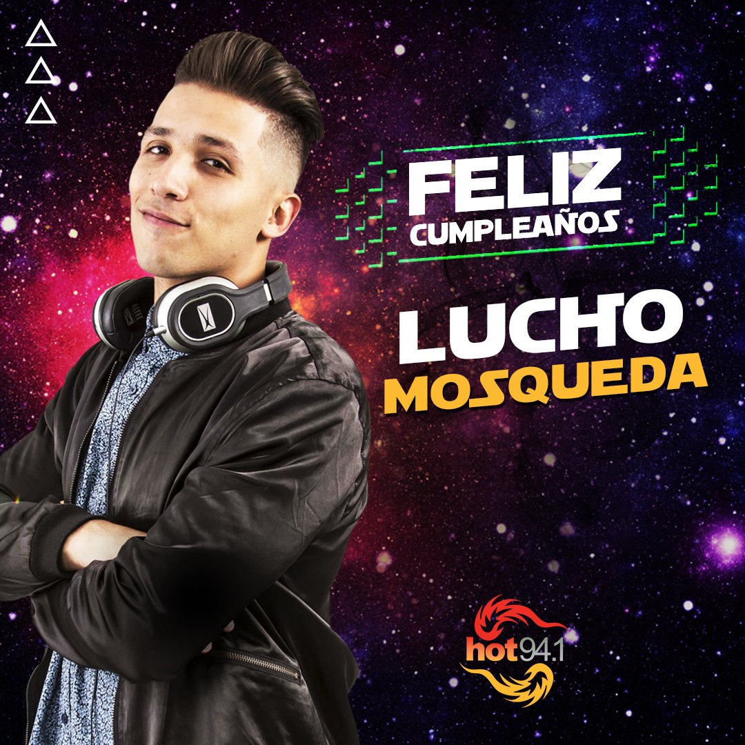 Hoy nuestro <a href="/BuenMuchachoFM/">Los Buenos Muchachos</a> está celebrando. ¡Feliz cumpleaños <a href="/LuchoMosqueda/">Lucho Boleta</a>! Todo el equipo de Hot 94.1 te desea lo mejor en tu día, disfruta y vacila #ComoTeGusta🔥🤙