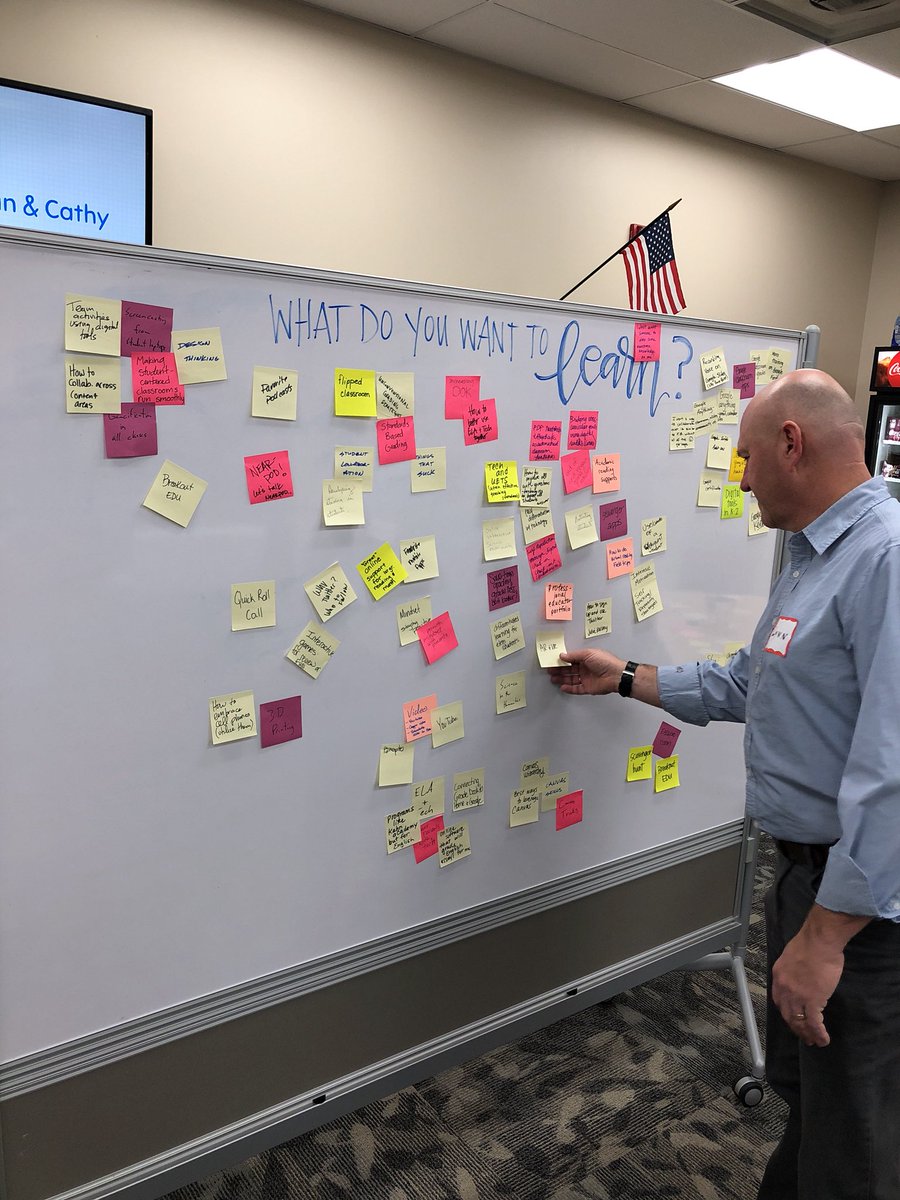 wsd_tech's tweet photo. Wildly organizing! #EdCampWeber #edcamp https://t.co/wdgxmsOQPz
