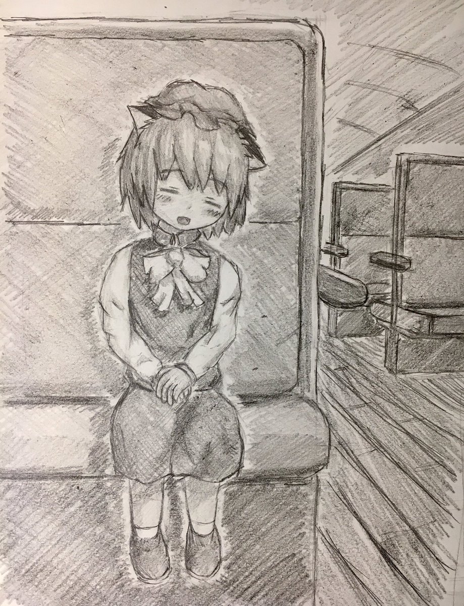 夢の旅 寝顔めっちゃ好き!
#東方
#橙 