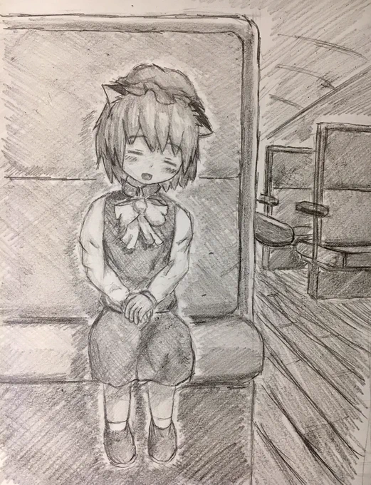 夢の旅 寝顔めっちゃ好き!
#東方
#橙 