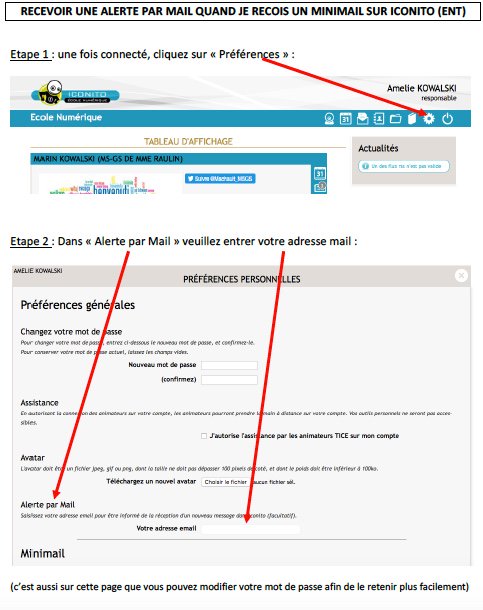 canton_amelie's tweet photo. Création d'un petit #tutoriel à destination des parents pour activer l'alerte par mail lorsqu'ils reçoivent un message #minimail sur l'ENT @Iconito_EN
En espérant que cela augmentera le pouvoir de communication et de partage de cet outil ... https://t.co/yehJ7MFo79