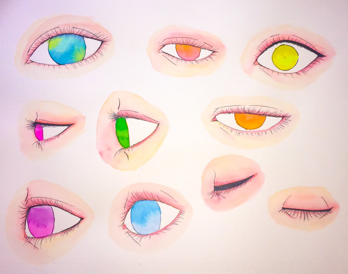 CottonTheGhost's tweet image. Eyes step by step #art #watercolorainting #eyestutorial #watercoloreyestutorial #watercolorpainting #animeeyes #artsy #artoftheday #animetutorial #drawingtutorial #eyeswatercolor #arttutorial #animeart