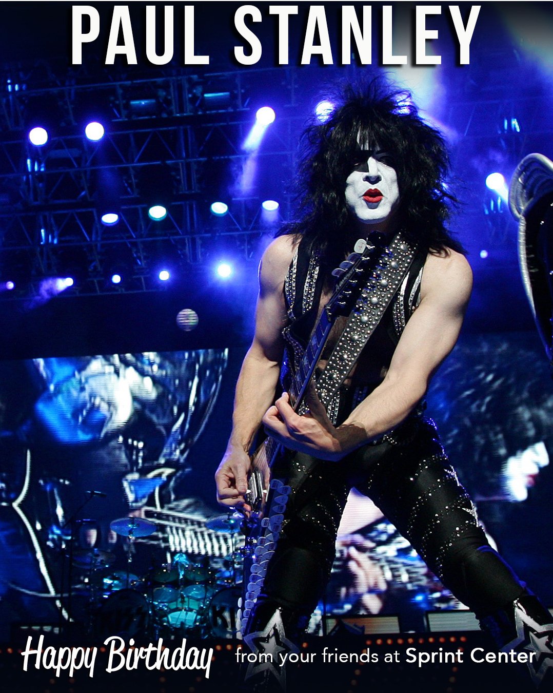 Happy Birthday to Paul Stanley of 