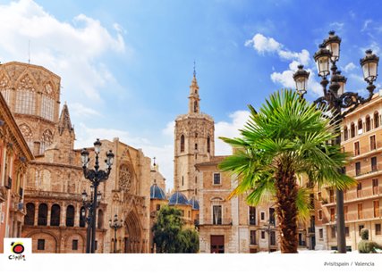 SpainInCanada's tweet photo. A Mediterranean look to the east coast of #Spain with Castellon, Valencia and Alicante, the provinces of the Valencian Community #VisitSpain #Valencia #CostadeValencia https://t.co/7H2dmYRvld