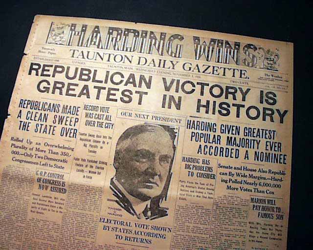 The lily-whites reigned supreme under Republican presidents Warren G. Harding, Calvin Coolidge, and Herbert Clark Hoover, despite the threats of blacks throughout the 1920s to bolt the Republican fold for the Democratic party, ..