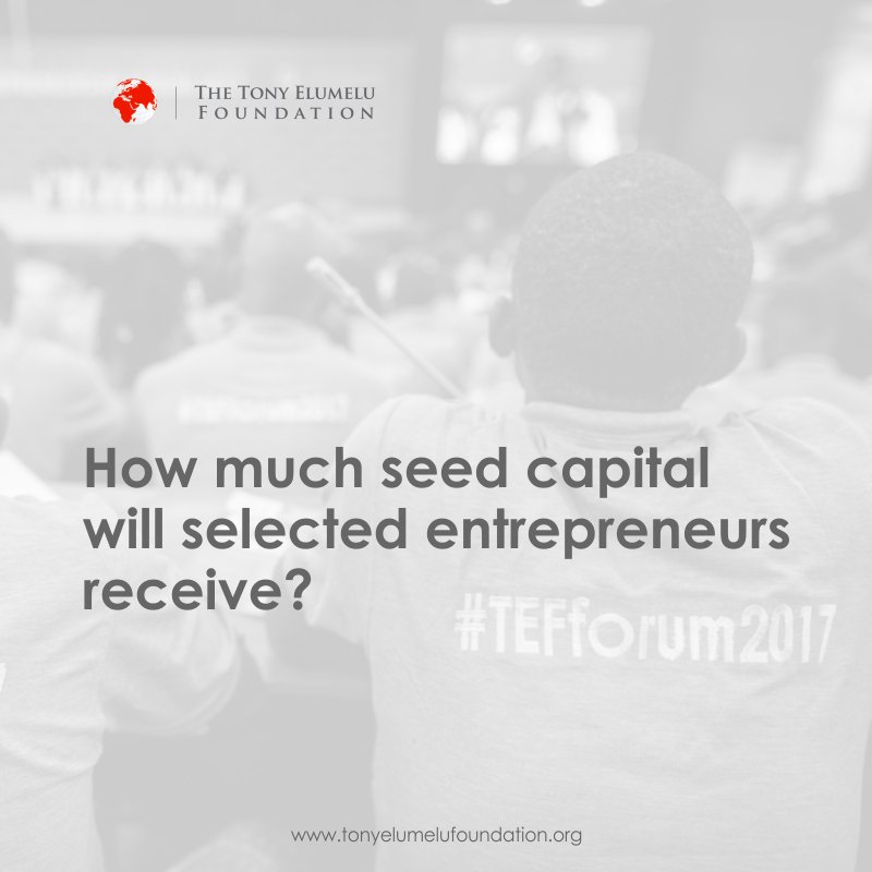 TonyElumeluFDN's tweet photo. Got questions around number of Selected Applicants and Seed Capital on the TEF programme? 
Swipe ➡️ #AfricanEntrepreneurs #Africa #Africans#Entrepreneurs #Entrepreneurship #TEF2018 https://t.co/Iscb7aQ2E5